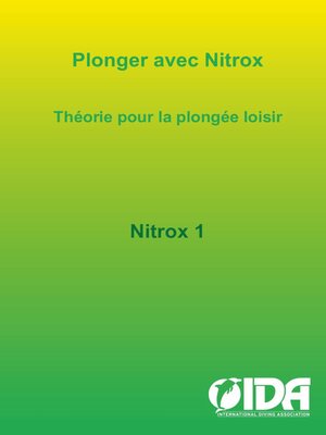 cover image of Plonger avec Nitrox